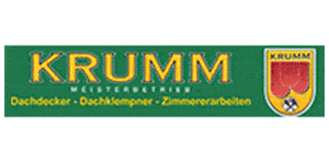 Kundenlogo von Dachdeckerei Krumm GmbH & Co. KG