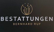 Kundenlogo von Ruf Bernhard Bestattungsinstitut,  Friedhofsgärtnerei