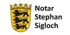 Kundenlogo von Sigloch Stephan Notar
