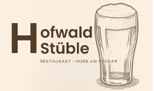 Kundenlogo von Gasthaus Hofwald-Stüble Horst Kocheisen