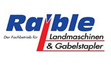 Kundenlogo von Raible Landmaschinen · Gabelstapler