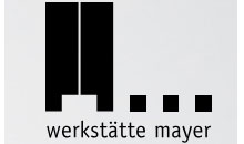 Kundenlogo von Werkstätte Mayer GmbH Möbel und Innenausbau