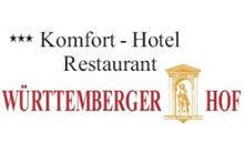 Kundenlogo von Drei Sterne Komfort-Hotel Württemberger Hof