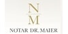 Kundenlogo von Maier Hans-Christian Dr. Notar