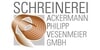 Kundenlogo von Schreinerei Ackermann Philipp Vesenmeier GmbH