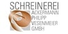 Kundenlogo von Schreinerei Ackermann Philipp Vesenmeier GmbH