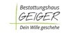 Kundenlogo Geiger Bestattungshaus