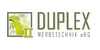 Kundenlogo von Duplex Werbetechnik OHG Werbung