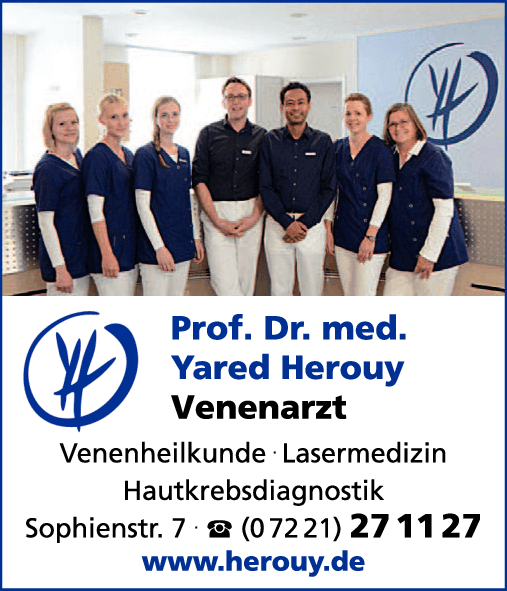 Anzeige Herouy Y. Prof. Dr. med. Hautarzt