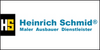 Kundenlogo von Schmid Heinrich GmbH & Co. KG Malerwerkstätte
