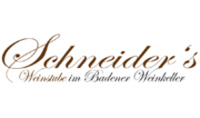 Kundenlogo von Schneider's Weinstube GmbH im Badener Weinkeller