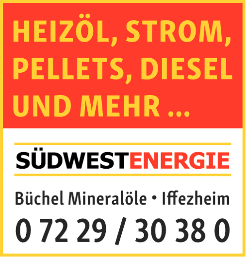 Anzeige Büchel Mineralöle Zweigniederlassung der SWE Südwestenergie GmbH