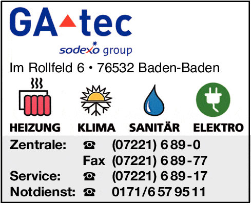 Kundenbild groß 1 GA-tec Gebäude- und Anlagentechnik GmbH