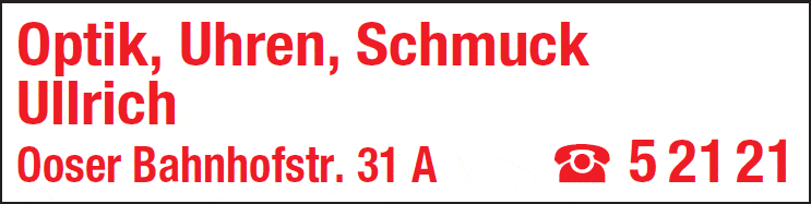 Kundenbild groß 1 Uhren Optik Schmuck Inh. Ullrich Carsten
