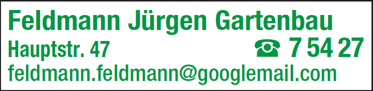 Kundenbild groß 1 Feldmann Jürgen Garten- und Landschaftsbau