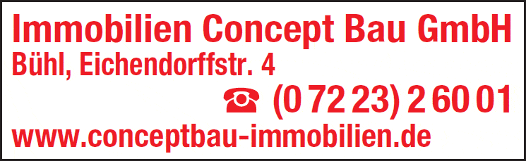 Kundenbild groß 1 ConceptBau Immobilien Gesellschaft für Bauen und Wohnen mbH