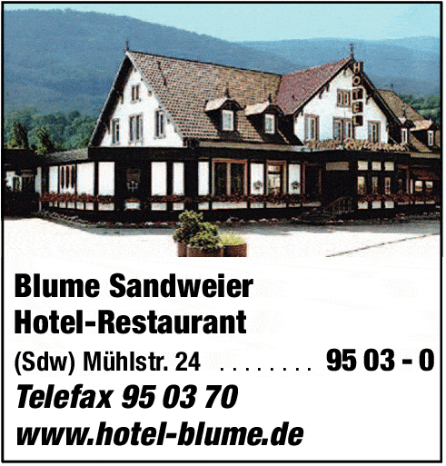 Kundenbild groß 1 Blume Hotel - Restaurant