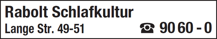 Kundenbild groß 1 Rabolt Schlafkultur