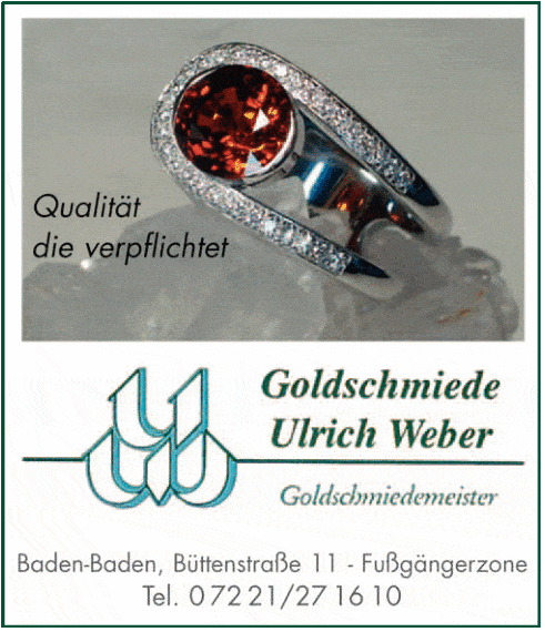 Kundenbild groß 1 Weber Ulrich Goldschmiede