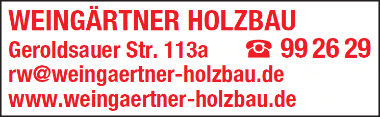 Kundenbild groß 1 Weingärtner Holzbau