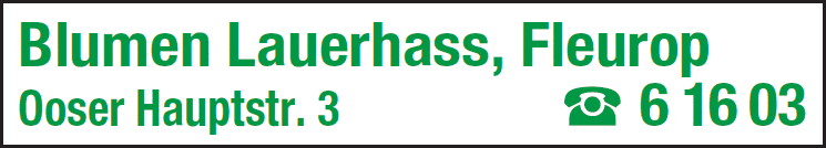 Kundenbild groß 1 Lauerhaß Floristik