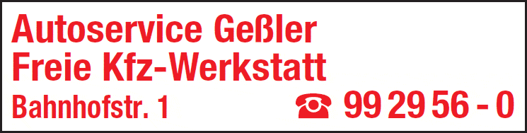Kundenbild groß 1 Geßler Autoservice