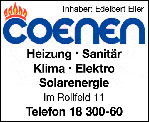 Kundenbild groß 1 Coenen Heizung Sanitär Inh. E. Eller