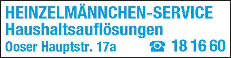 Kundenbild groß 1 Heinzelmännchen-Service & Licht u. Hoffnung e.V.