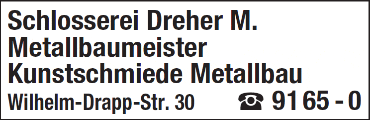 Kundenbild groß 1 Dreher Michael Metallbaumeister