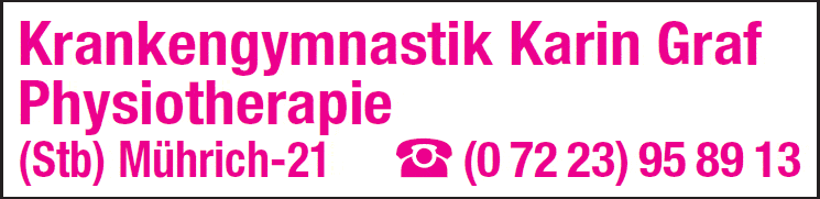 Kundenbild groß 1 Graf Karin Krankengymnastik & Physiotherapie