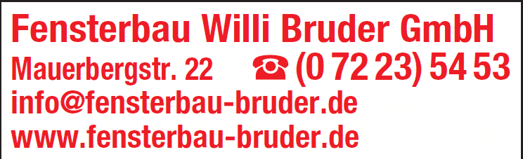 Kundenbild groß 1 Willi Bruder GmbH Fensterbau Schreinerei