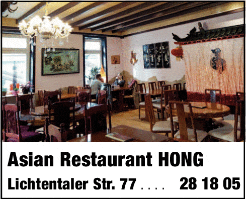 Kundenbild groß 1 Asian Restaurant HONG
