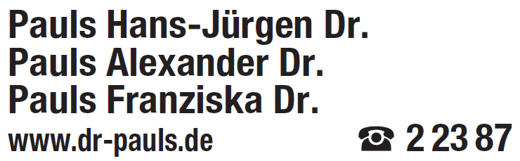 Kundenbild groß 1 Pauls Hans-Jürgen Dr. u. Pauls Alexander Dr. Fachzahnärzte für Kieferorthopädie