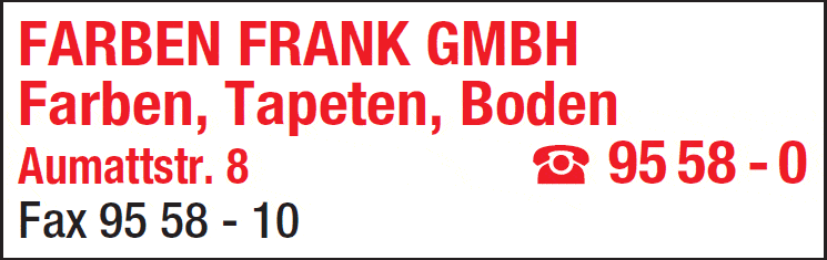 Kundenbild groß 1 Farben Frank GmbH