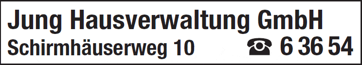 Kundenbild groß 1 Jung Hausverwaltung GmbH