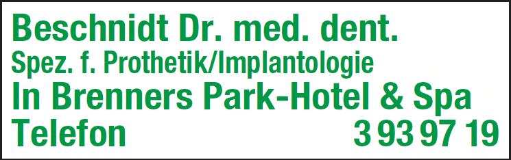 Kundenbild groß 1 Beschnidt Marcus S. Dr. med. dent. Praxis für Zahnheilkunde