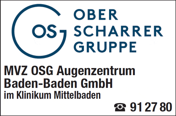 Kundenbild groß 1 MVZ OSG Augenzentrum Baden-Baden GmbH