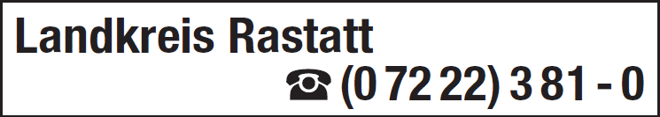 Kundenbild groß 1 Landratsamt Rastatt