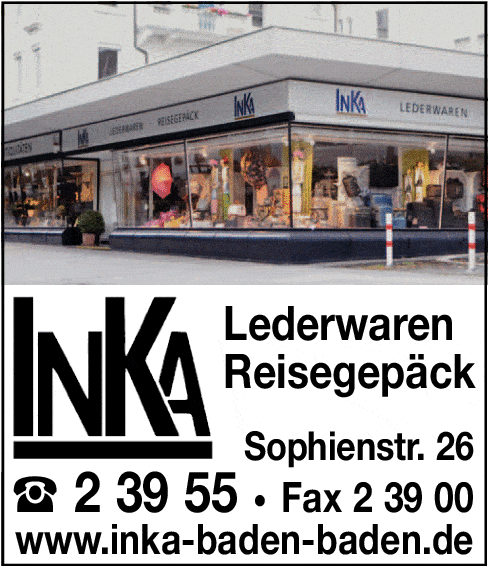 Kundenbild groß 1 INKA Lederwaren Inh. Felix Kaiser