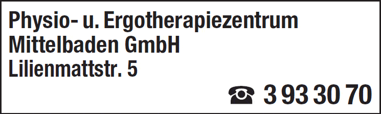 Kundenbild groß 1 Physio- und Ergotherapiezentrum Mittelbaden GmbH