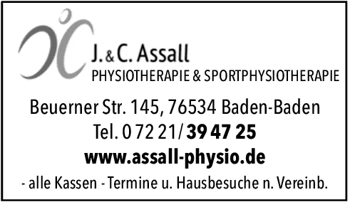Kundenbild groß 1 Assall Julia & Christian Praxis für Physiotherapie