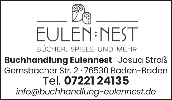 Kundenbild groß 1 Straß Josua Buchhandlung