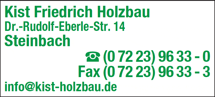 Kundenbild groß 1 Kist Friedrich Holzbau Inh. Nikolaus Kist