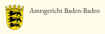 Kundenlogo von Amtsgericht Baden-Baden