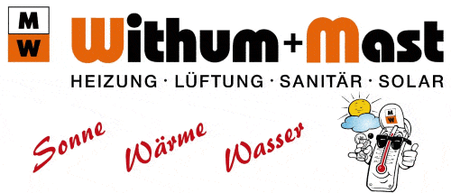 Kundenlogo von Withum & Mast Heizungsbau und Sanitäre Anlagen