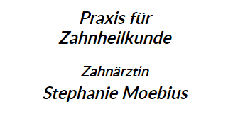Kundenlogo von Moebius Stephanie Zahnärztin