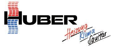 Kundenlogo von Huber GmbH Heizung Klima Sanitär