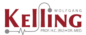 Kundenlogo von Kelling Wolfgang Prof. h.c. (Ru) Dr. med. Privatpraxis Internist Kardiologe-Gastroenterologe