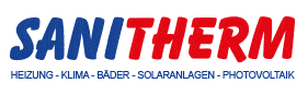 Kundenlogo von Sanitherm GmbH Heizung-Klima-Bäder-Solaranlagen-Photovoltaik