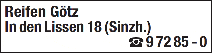 Kundenbild groß 1 Reifen Götz Reifenhandel